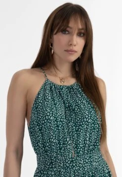 Faina Vestito EstivoGrün Weiss Donna Vestiti FAB21C08V-M11 -Faina Sconto 825994b15a10482a88d8763708a62729