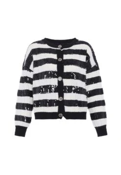 Faina CardiganSchwarz Donna Maglieria FAB21I0CC-Q11