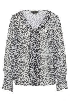 Faina Ikita - Camicetta - Weiss Schwarz 11 Faina Ikita - Camicetta - Weiss Schwarz -Faina Sconto 853509c1c3274b7c99c46bde55fad6b5