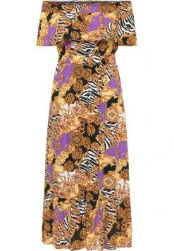 Faina MiokiVestito EstivoOrange Mehrfarbig Donna Vestiti FAB21C06H-H11 -Faina Sconto 878aa4edbd954d4397658589637c69d8