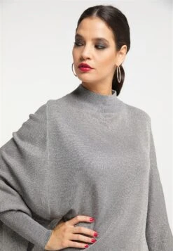 Faina Glitzer-Optik - Maglione - Silber -Faina Sconto 8baea2e2ad8a4455ba1bf1df91fb14f9
