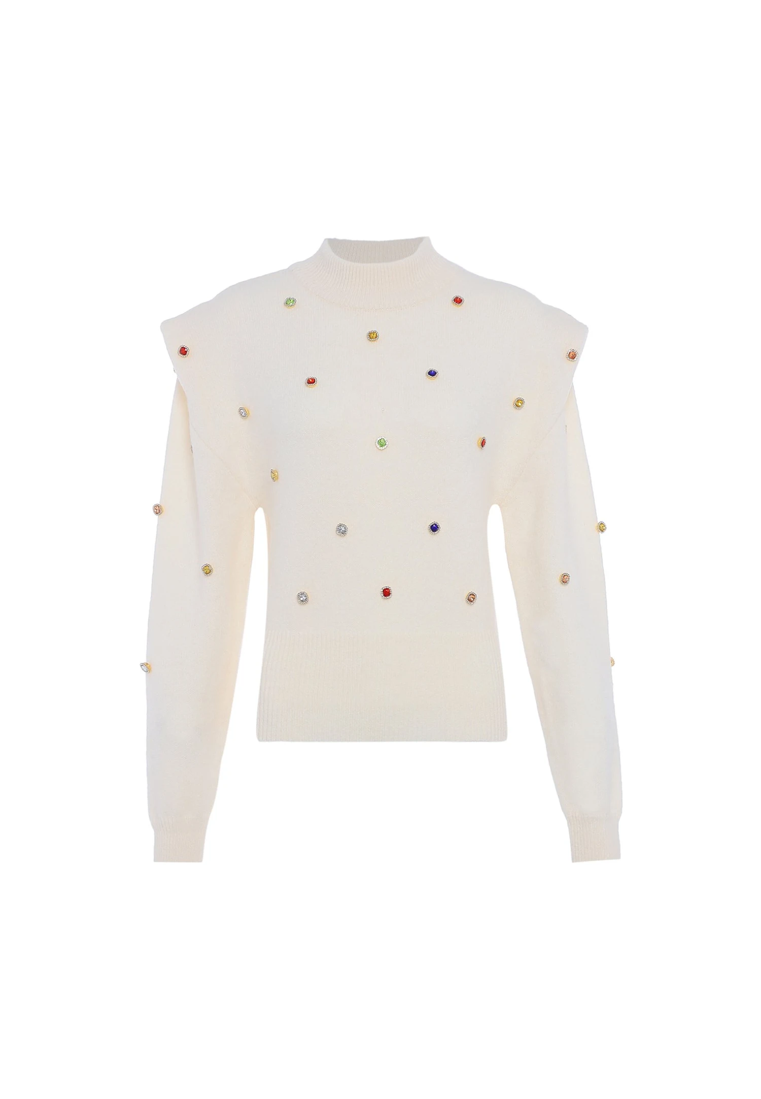 Faina MaglioneWollweiss Donna Maglieria FAB21I0D9-A11 3 Faina MaglioneWollweiss Donna Maglieria FAB21I0D9-A11