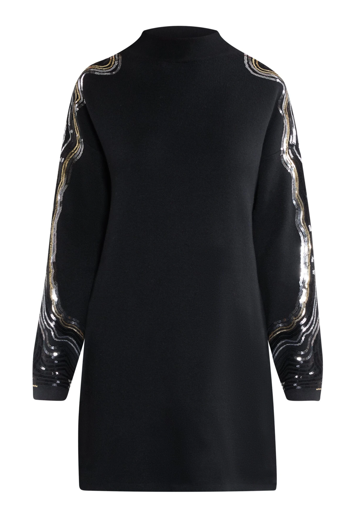 Faina Tuxe - Abito In Maglia - Schwarz 7 Faina Tuxe - Abito In Maglia - Schwarz - Image 5