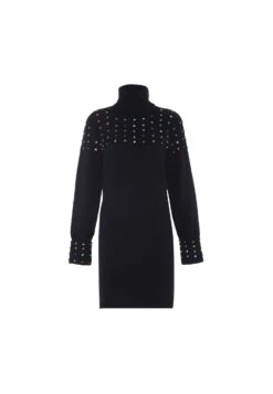 Faina Abito In Maglia - Schwarz