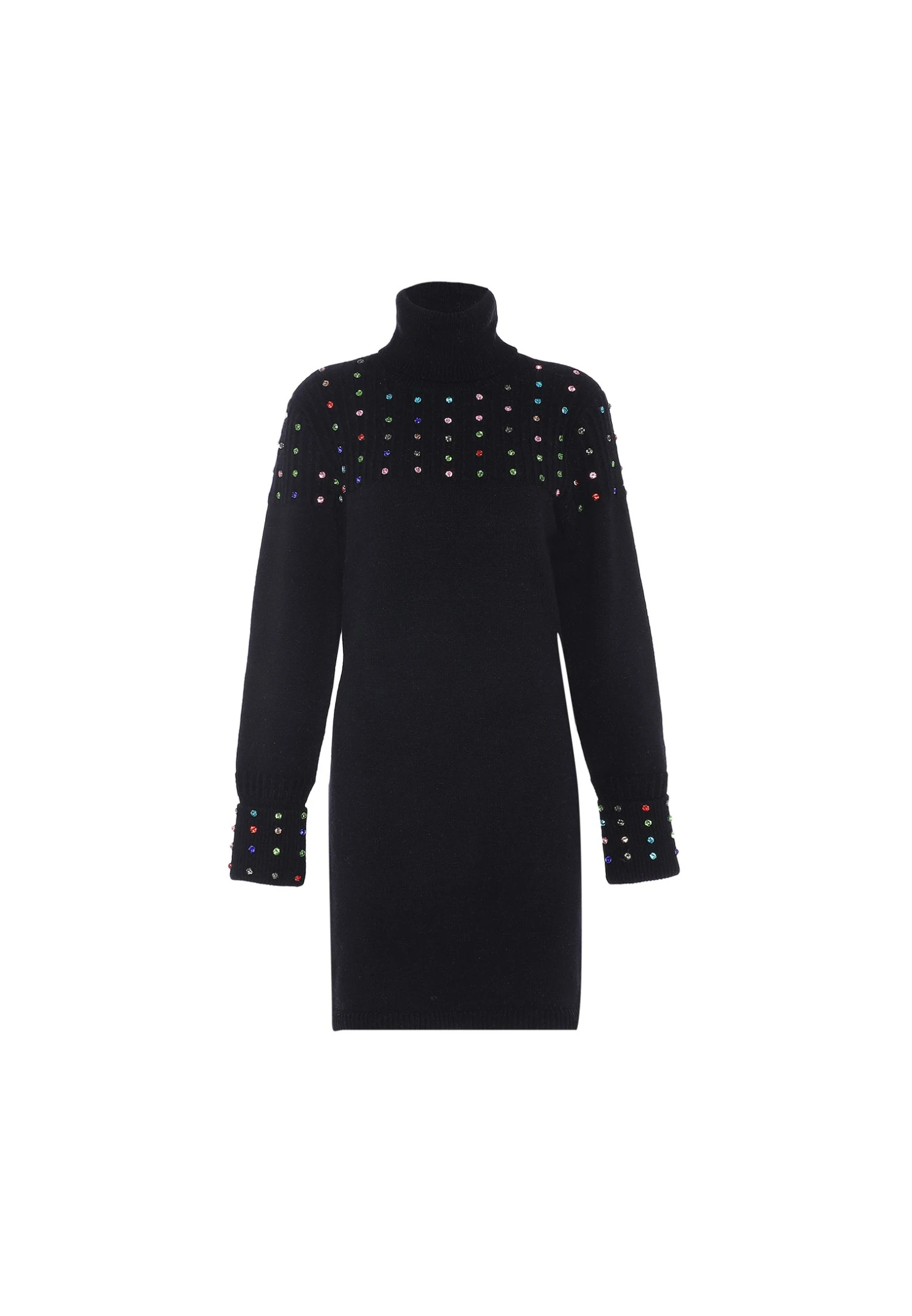 Faina Abito In Maglia - Schwarz 3 Faina Abito In Maglia - Schwarz