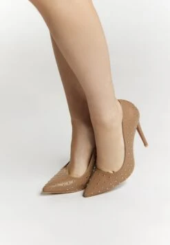 Faina Mit Nieten Dulcey - Decolleté - Kamel