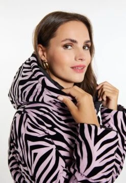 Faina Zitha - Cappotto Invernale - Mauve Zebra -Faina Sconto 92fa4b481adf4bf48821c189bfba6f38