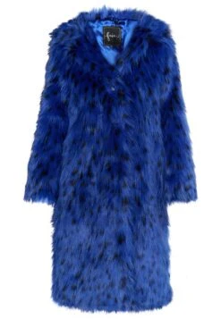 Faina TassiaCappotto InvernaleKönigsblau Schwarz Donna Cappotti FAB21U03M-K11 -Faina Sconto 940acab0a69641fc9875d2ca0a47a6c7