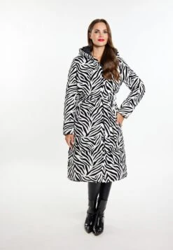 Faina Zitha - Cappotto Invernale - Weiss Zebra