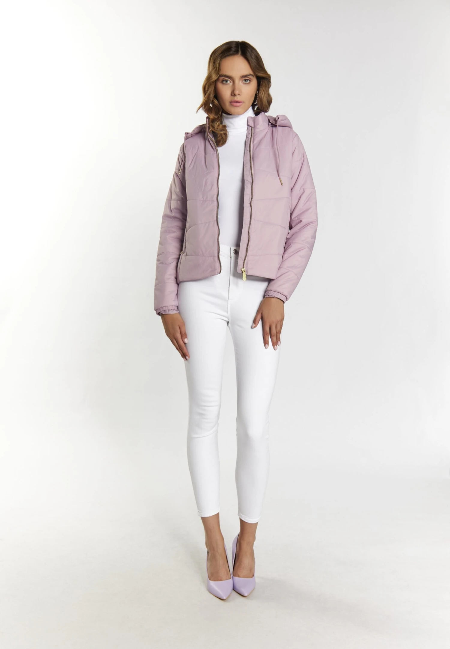 Faina CaspioGiacca Da Mezza StagioneMauve Donna Giacche E Blazer FAB21G01V-J11 4 Faina CaspioGiacca Da Mezza StagioneMauve Donna Giacche E Blazer FAB21G01V-J11 - Image 2