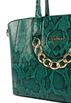 Faina TylinBorsa A ManoGrün Schwarz Donna Borse FAB51H08H-T12 -Faina Sconto 9c3c36fdf3414342a4e55250fd686146