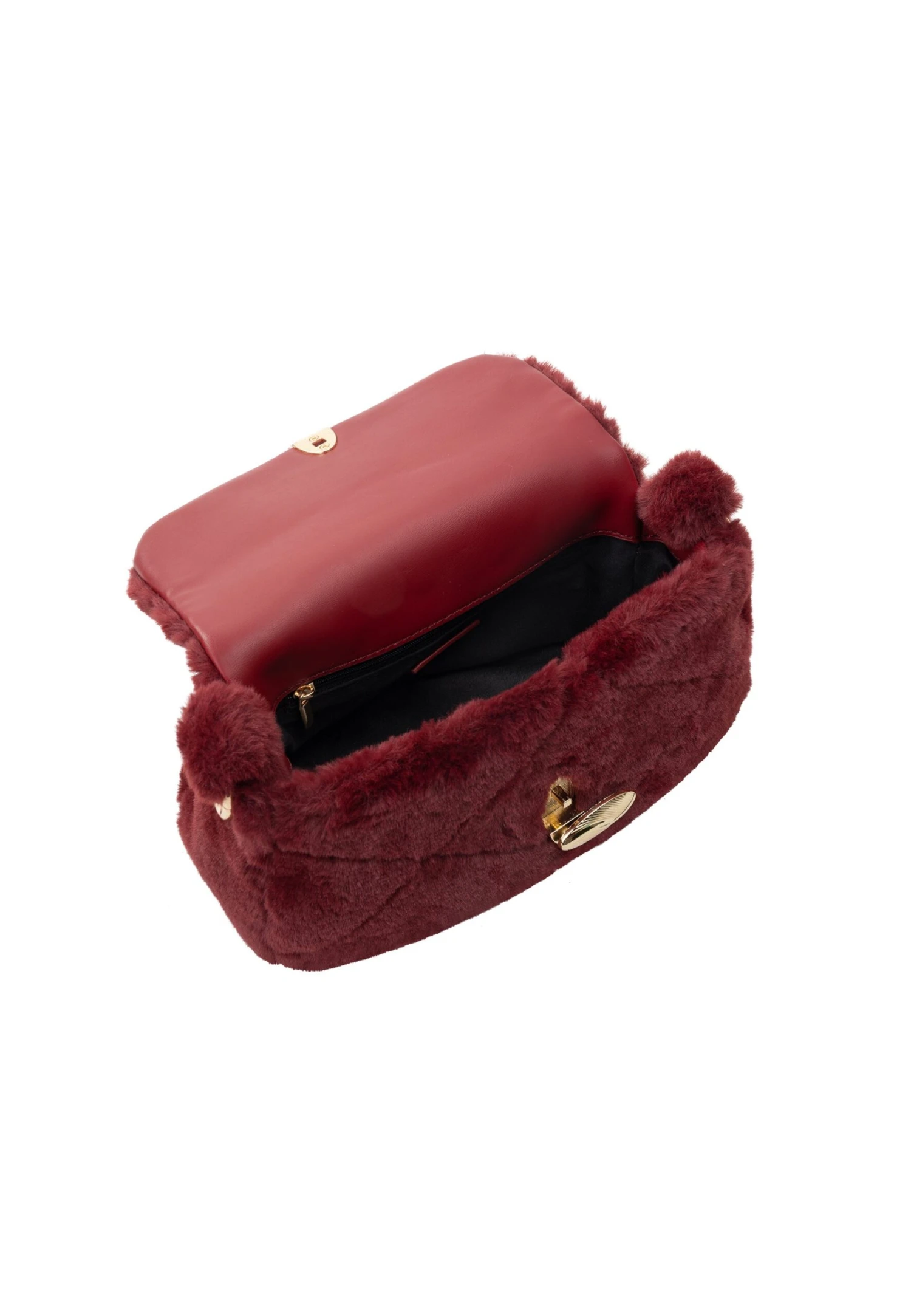 Faina Zitha - Borsa A Mano - Weinrot 6 Faina Zitha - Borsa A Mano - Weinrot - Image 4