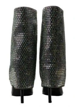 Faina NallyStivali AltiSchwarz Silber Donna Stivali FAB11B03L-Q11 -Faina Sconto a420aa21ac1e45329050250c67dfa925