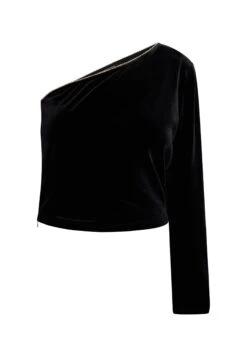 Faina One-Shoulder NallyMaglietta A Manica LungaSchwarz Donna T-shirt E Top FAB21D00Z-Q11 -Faina Sconto a71ace6e55be4e40bd02d154950fcce6