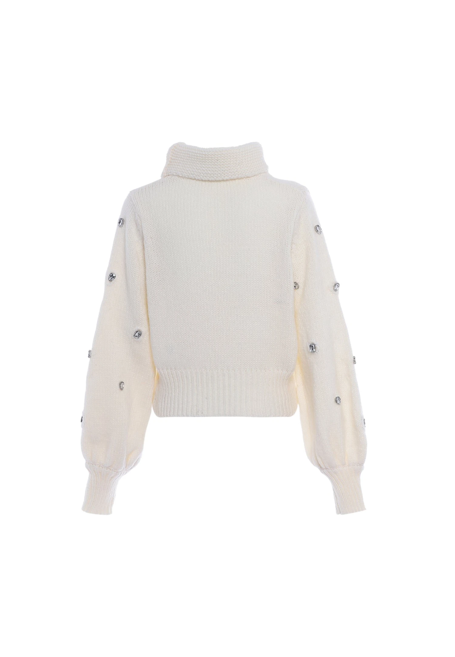 Faina MaglioneWollweiss Donna Maglieria FAB21I0BP-A11 4 Faina MaglioneWollweiss Donna Maglieria FAB21I0BP-A11 - Image 2