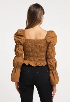 Faina Tuxe - Camicetta - Dunkelkamel -Faina Sconto ad96dafaeb764d89b8893de26f992731