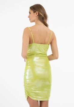 Faina OptikVestito Di MaglinaLimette Metallisch Donna Vestiti FAB21C08T-M11 -Faina Sconto adb0d6e1fd484b57ac5bba65ba6d4f46