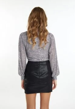 Faina Longsleeve NascitaCamicettaGrau Silber Donna Camicie E Bluse FAB21E05G-C11 -Faina Sconto b051b96dd4c848a782ab3d23d8ab8cd7