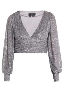 Faina Longsleeve NascitaCamicettaGrau Silber Donna Camicie E Bluse FAB21E05G-C11 -Faina Sconto b0d4c9d03aeb4c80b7d5fd636ca13a96