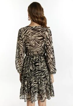 Faina Mit Zebra - Vestito Estivo - Beige Schwarz -Faina Sconto b129c840e20f4df1827365d92a2da4de