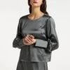 Faina Caneva - Camicetta - Grau -Faina Sconto b2c8552121924df29b34905647078ef2