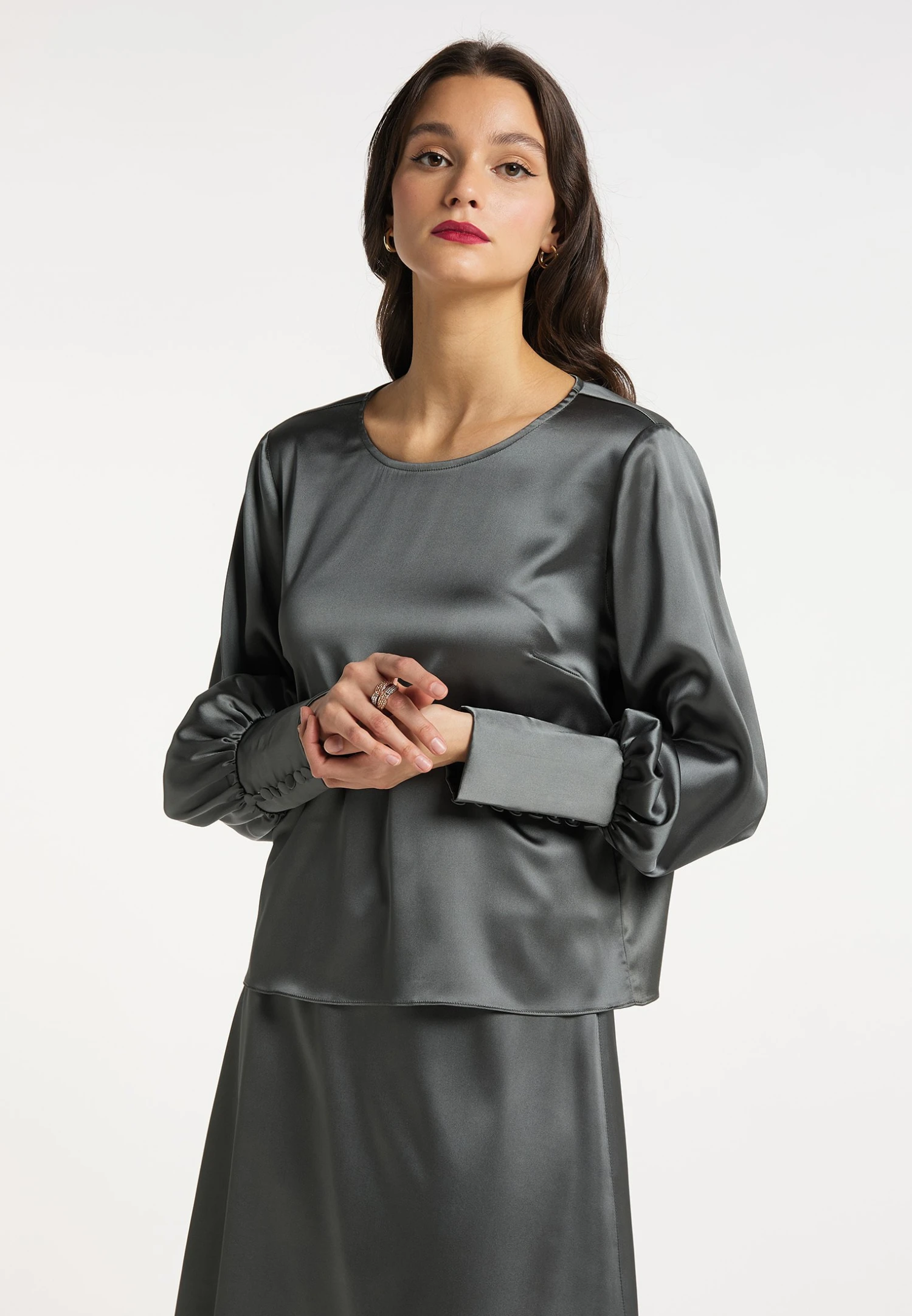 Faina Caneva - Camicetta - Grau 3 Faina Caneva - Camicetta - Grau