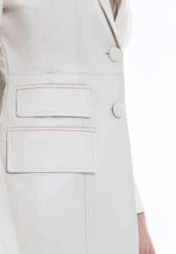 Faina Giacca In Similpelle - Creme -Faina Sconto b53bb4face2649f181011317c2c67e31