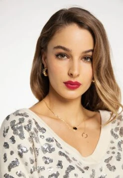 Faina NascitaMaglioneWollweiss Silber Donna Maglieria FAB21I07U-A11 -Faina Sconto b6f28b6cef9e4e2d8321198632064e01