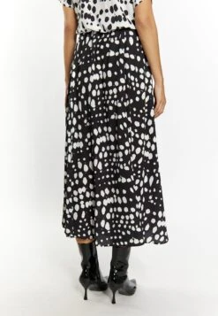 Faina Gonna A PiegheSchwarz/Weiss Donna Gonne FAB21B030-Q11 -Faina Sconto b7777b5e7627416484feaf8b5f2685ba