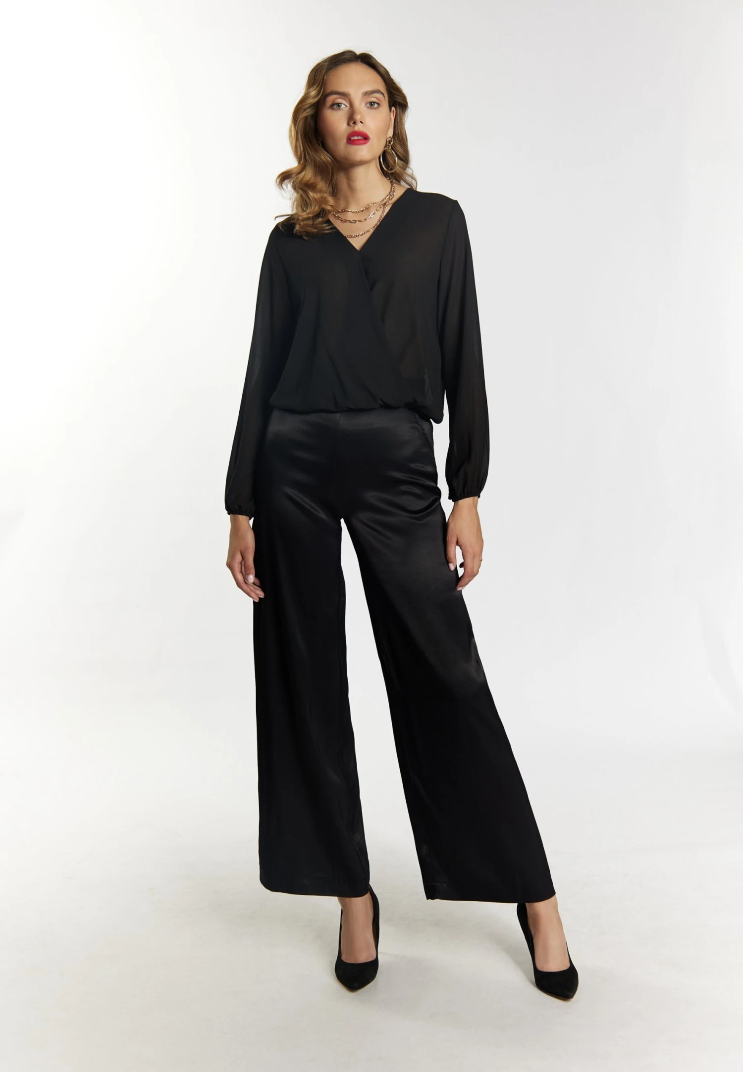 Faina CamicettaSchwarz Donna Camicie E Bluse FAB21E05A-Q11 4 Faina CamicettaSchwarz Donna Camicie E Bluse FAB21E05A-Q11 - Image 2