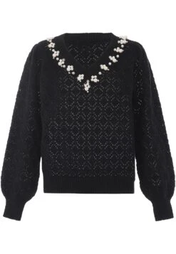 Faina MaglioneSchwarz Donna Maglieria FAB21I0DX-Q11