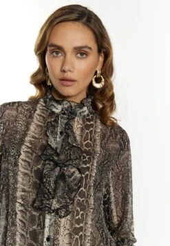 Faina ImaneCamiciaSchwarz Weiss Donna Camicie E Bluse FAB21E05B-Q11 10 Faina ImaneCamiciaSchwarz Weiss Donna Camicie E Bluse FAB21E05B-Q11 -Faina Sconto c1490e4b2ec0430888d633829f36644c