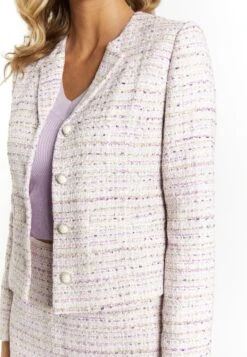 Faina BoucléNascitaBlazerLavendel Mehrfarbig Donna Giacche E Blazer FAB21G01U-I11 -Faina Sconto c277d8b09a15404aa5e49cd3256ff64c