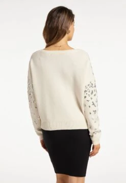 Faina NascitaMaglioneWollweiss Silber Donna Maglieria FAB21I07U-A11 -Faina Sconto c59ab836d1db46a9913608ccc7228d76