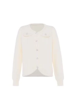 Faina CardiganWollweiss Donna Maglieria FAB21I0E2-A11