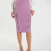Faina Minya - Gonna A Tubino - Mauve -Faina Sconto c60e3c7c20184b97912db4f331673ebf