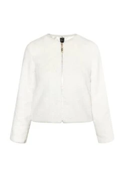 Faina EmbellGiacca In SimilpelleWollweiss Donna Giacche E Blazer FAB21U03L-A11 -Faina Sconto c9f5b8770b39441e8ee62fe1091db801