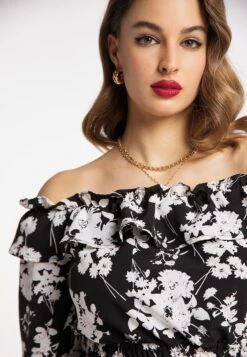 Faina MiokiCamicettaSchwarz Weiss Donna Camicie E Bluse FAB21E046-Q11 -Faina Sconto cc96ad8c27a74c9a8d512acf9fa62638