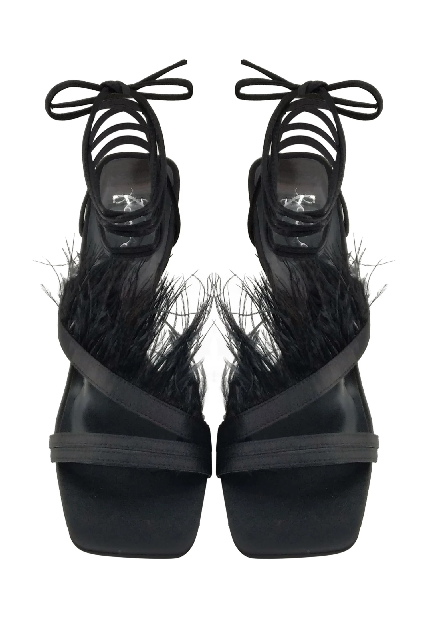 Faina Mit Federn - Sandali Con Tacco - Schwarz 6 Faina Mit Federn - Sandali Con Tacco - Schwarz - Image 4