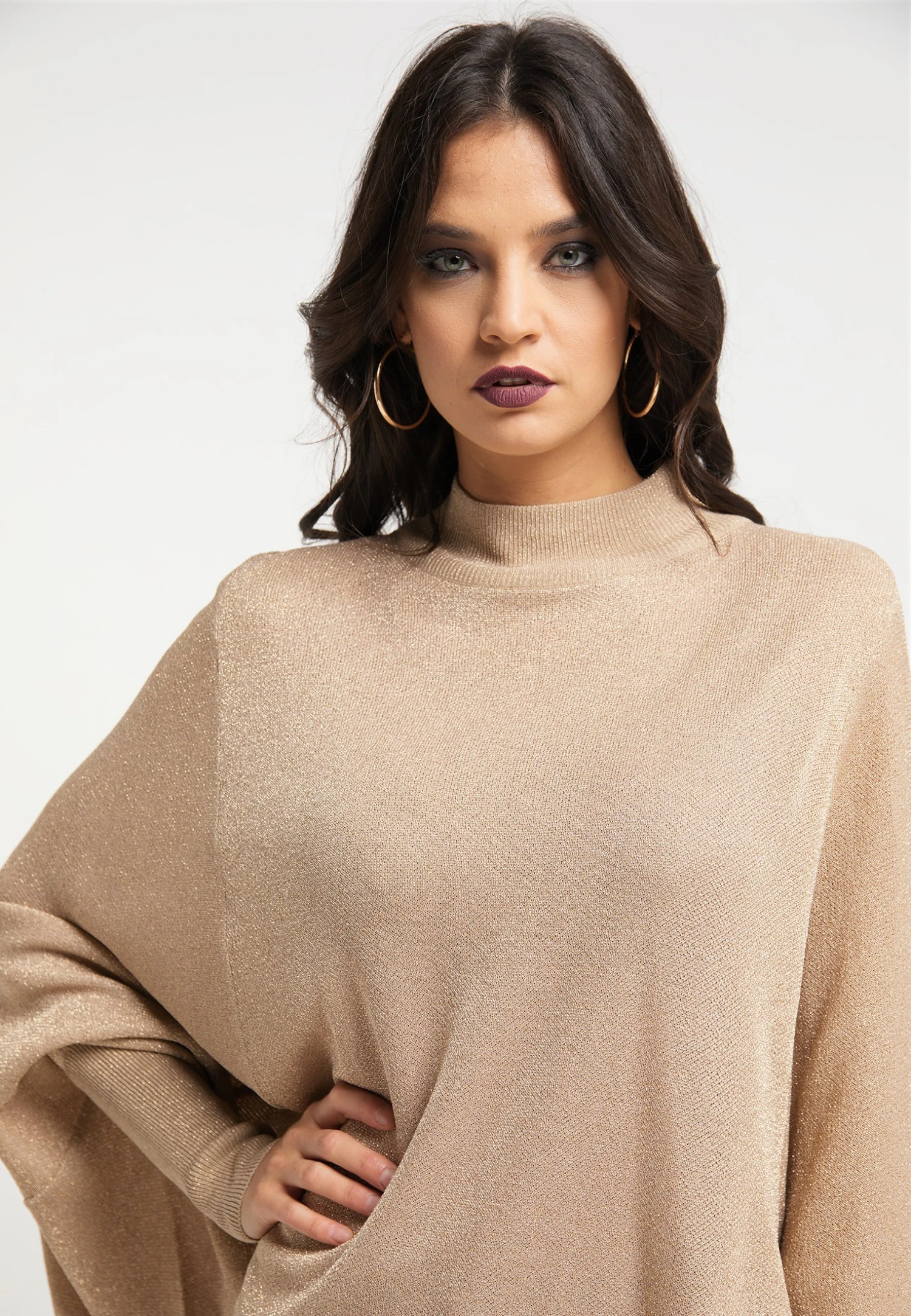 Faina Glitzer-OptikMaglioneGold Donna Maglieria FAB21I0AS-F11 6 Faina Glitzer-OptikMaglioneGold Donna Maglieria FAB21I0AS-F11 - Image 4