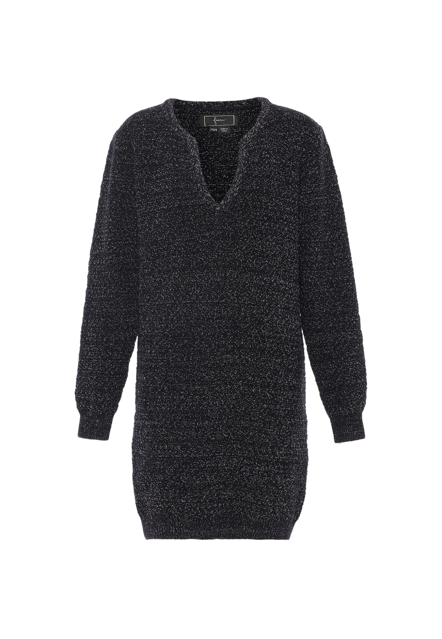 Faina Abito In Maglia - Schwarz 3 Faina Abito In Maglia - Schwarz