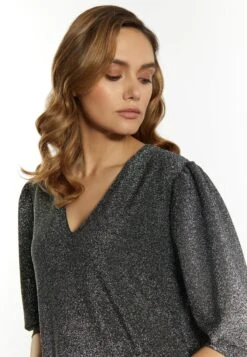 Faina Glitzer - Camicetta - Silber Schwarz -Faina Sconto dfac1acfa7c34703b6bd9b7c01656352