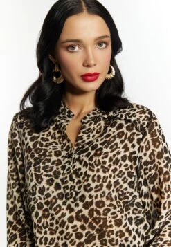 Faina Mit Leo-PrintCamicettaBeige Leo Donna Camicie E Bluse FAB21E059-B11 -Faina Sconto dfcbdd45229b467a93861d14d58efee9