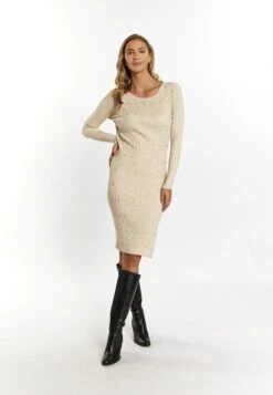 Faina Mit Strass-Steinen KooshTubinoHellbeige Donna Vestiti FAB21C09D-B11