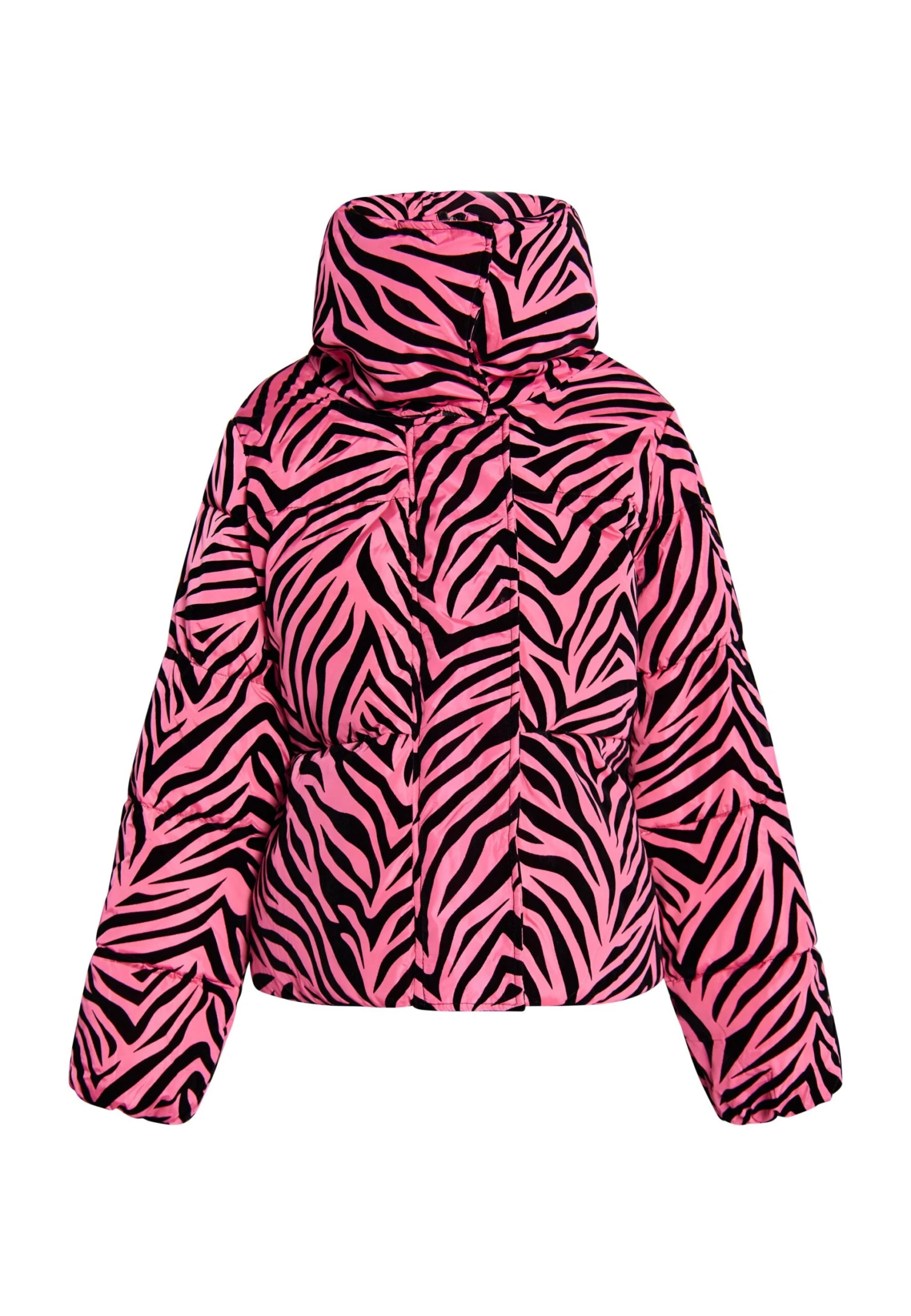 Faina Mit Zebra-Print DedicaGiacca InvernalePink Zebra Donna Giacche E Blazer FAB21U042-J11 7 Faina Mit Zebra-Print DedicaGiacca InvernalePink Zebra Donna Giacche E Blazer FAB21U042-J11 - Image 5