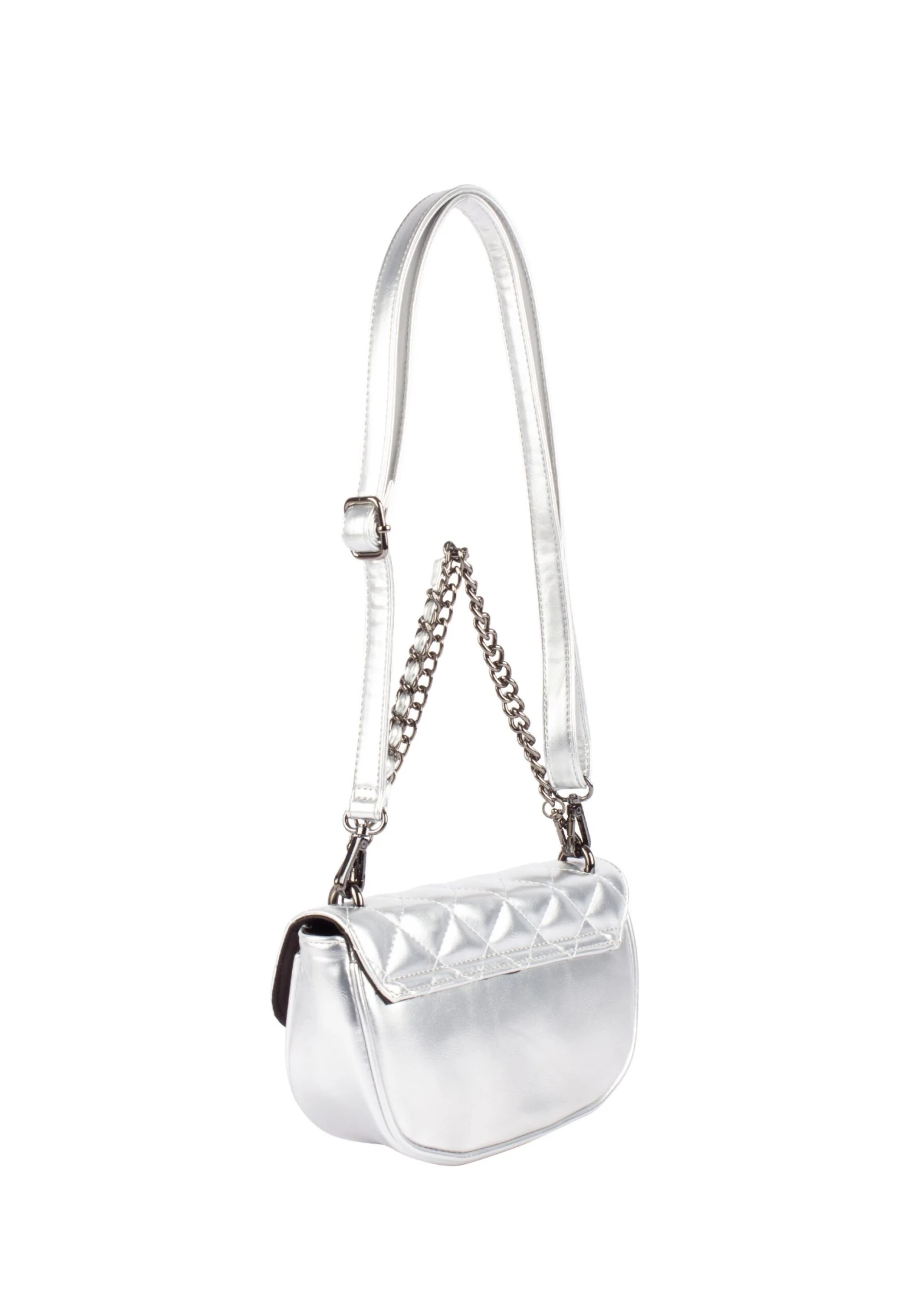 Faina Im Metallic Look Caneva - Borsa A Mano - Silber 5 Faina Im Metallic Look Caneva - Borsa A Mano - Silber - Image 3