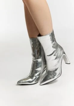 Faina Paino - Stivaletti Con Tacco - Silber