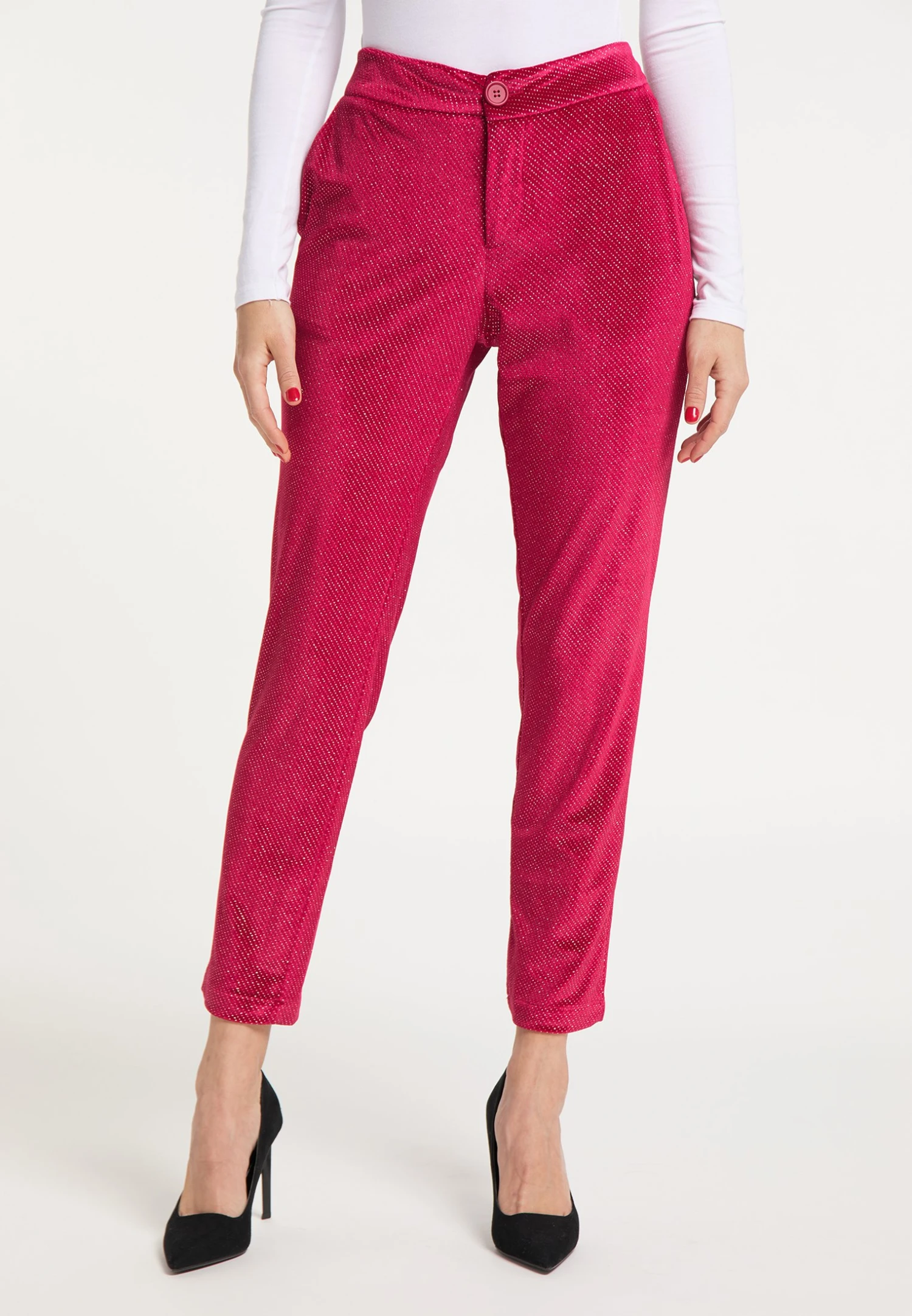 Faina PantaloniRot Donna Pantaloni FAB21A00H-G11 4 Faina PantaloniRot Donna Pantaloni FAB21A00H-G11 - Image 2