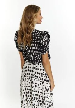 Faina CamicettaSchwarz /Weiss Donna Camicie E Bluse FAB21E054-Q11 -Faina Sconto e87a1d2bd1d848258cb286223d1c08bc