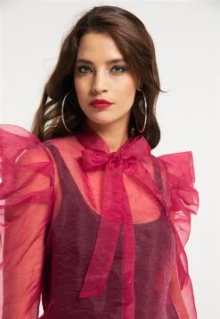 Faina CamicettaDunkelrot Donna Camicie E Bluse FAB21E01T-G11 10 Faina CamicettaDunkelrot Donna Camicie E Bluse FAB21E01T-G11 -Faina Sconto e9a294f6319c4df29073a3b95626bbb8